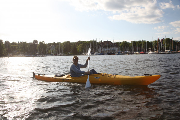 Kajak Paddelboot mieten Wannsee